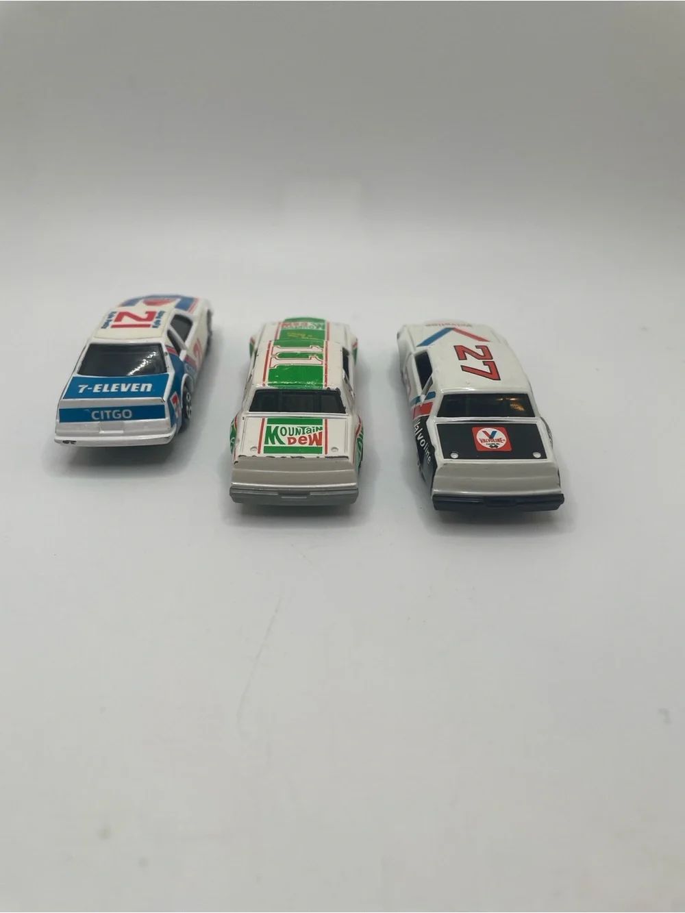 Three vintage  1:64 scale ERTL 1980’s stock cars